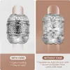 sex toys poupée de sexe jouet sexuel pour hommes Nouveau manuel pour hommes Double tête avion tasse double passage transparent avion tasse formation masturbation dispositif amusant portable les garçons g r