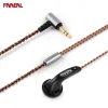 Earphones FAAEAL Headphones Iris 2.0 Durable 3.5mm Wired Earphones Dynamic Crystal Clear Sound Good Bass Earbuds For Smartphones/PC/Table
