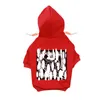 Abbigliamento per cani Abbigliamento firmato Marchio Morbido e caldo maglione con cappuccio per cani con design classico Modello Cappotto invernale per animali domestici Giacche per la stagione fredda Ot4Ub