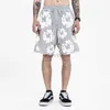 Herrshorts Euramerican Sanyuan Kort ärm överdimensionerade gatukläder Hip Hop Foam Kapuk Tryckt Sprint Y2K T-shirt 24323