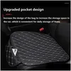 Housses de siège de voiture Ers PU Protecteurs de fond en cuir Coussin de tapis pour véhicule Quatre saisons Livraison directe Automobiles Motos Interio Otlez