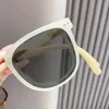 Óculos de sol elegantes unissex óculos de luz anti-azul com lentes que mudam de cor para proteção ocular bloqueio de luz solar hop uv