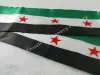 Akcesoria fabryczne zasobów akcji szalik druk satyna darmowe syria flag flagowy 120x12 cm szaliki darmowa wysyłka