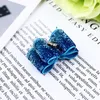 Dog Apparel 10pcs Pet Hair Ties Shiny Three Rhinestone Inlaid Bowknot Headdress Ring Party Accessories (Random Color)