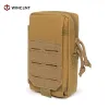 Wallets Outdoor Men's Tactical Waist Bag Waterproof Military Belt Waist Bag Molle Function Hunting Bag Nylon Mobile Wallet Travel Tool