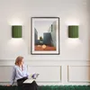 Wall Lamps LED Lamp Resin Bedroom Bedside Living Room Background Lights For Home Nordic