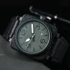AAA Tops Modell Sport Gummi Armband Maschinen Bell Luxus Multifunktionsuhr Business Edelstahl Mann Ross Armbanduhr tt02