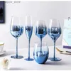 Wijnglazen 500 ml Creatieve Blauwe Ster Rode Wijnglas Vreugde Cocktailglas Champagne Whisky Sap Vakantiecadeau Wijnset L240323