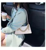 Sac Baguette blanc mode Vintage Sac poignée supérieure sacs bandoulière pour femmes Bolsos Bolsa Feminina sacs à main épaule sac à main