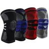 Sports knäskydd Silikon Spring Support Basketball Kne Pads Cycling Mountaineering Running Fitness Outdoor Protective Gear