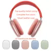 Para AirPods Max Bluetooth Headphones Acessórios AirPod Max fone de ouvido sem fio de qualidade superior ANC Metal Shell Silicone Anti-Drop Protective Case