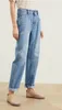 Women's Jeans Light Blue High Waisted Summer Thin Comfortable Slim Tapered For Women