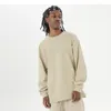 DIY Custom 22 Colors 100%Cotton Soft Autumn Long Sleeved T Shirt for Men Women Plain Shirt O-Neck Oversized 240309