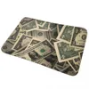 Badmatten One Dollar Money Mat Antislip Rijk toilet Sneldrogend Keuken Doucheruimte Vloer Fluweel Zacht Badkameraccessoires