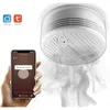 2024 WiFi Smoke Detector Smoke Sensor mycket känslig för smart Life App Control Power av Tuya