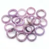 Band Rings Mix Size Wide 5-6Mm Rose Crystal Quartz Agates Red Stone Topaz Sodalite Kallaite Tigers Eye Women Finger Ring Drop Delivery Otqqf