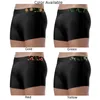 Underpants confortável swimwear beachwear mens gelo seda anti-atrito suporte macio bolsa boxer briefs bom elástico confortável roupa interior