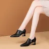 Pompe Frauen High Heels Lady Fashion Sweet comodo tacco alto viola Pompe da donna sexy festa del night club High tacco G2456