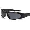 PCS 2 Fashion Designer 2023 pour les femmes cool HD Cycling Men Lunettes de soleil Cyberpunk Future Technology Sense 03