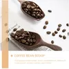 Coffee Scoops Powder Bean Cereal Kitchen Popcorn Scoop Wooden Useful Restaurant