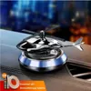 Car Air Freshener Solar car air freshener helicopter propeller perfume indoor accessories decoration flavor original perfume diffuser 24323