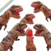 Şişme dinozor cosplay kostüm festivali parti yenilik kıyafetleri çocuklar/yetişkinler için şişme oyuncaklar