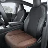 Coperchio di sedili per auto Protettore protettore tappetini in pelle PU Antiplo-slip Auto Cush Cushion Cush