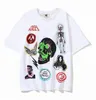 Camisetas femininas Camisas Gallerydept moletom feminino mangas curtas moda gola redonda roupas gallarys camisas depts camiseta curta solta mulher rua xx