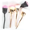 fr Nail Brush For Manicure Rose Nail Art Brush Nail Accesories Tools Popular Round Small Gel polish Dust Cleaning Brushes 92wX#