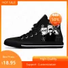 Shoes Japanese Anime Manga Jujutsu Kaisen Gojo Satoru Casual Cloth Shoes High Top Comfortable Breathable 3D Print Men Women Sneakers