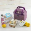 Portable Lunch Bag Thermal Insulated Box Tote Cooler Handbag Bento Pouch Dinner Container School Food Storage Bags 240312