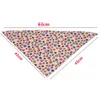 80 stks Hond Bandana Katoen Verstelbare Slabbetjes Sjaal SmallMiddleLarge Bandana Kraag Benodigdheden Accessoires 240314