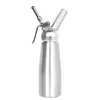 Outils de bar Haute qualité 500ML Durable en aluminium crème fouets métal crème fouettée distributeur Siphon Dessert outils bon emballage 24322