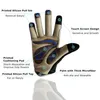 Boys Girls Kids Cycling Gloves Full Finger Bike Bicycle Breathable Glove Touchscreen Grip Outdoor 2-11 Year Drop 240312