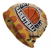 Bérets Basketball Bonnet Chapeaux Mode Tricoté Chapeau Pour Femmes Hommes Automne Hiver Chaud Culture Physique Points Ronds Skullies Bonnets Casquettes