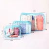 portable Makeup and W Bag Travel Cosmetics Brush Tool Skincare Product Storage Organizer Space Saving Cvenient To Take P8S6#