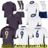 2024 Englands BELLINGHAM Jerseys de futebol 150 anos 23 24 25 National Team TOONE Camisa de futebol BRANCO BRILHANTE KANE STERLING RASHFORD SANCHO GREALISH Homens Kit Kids 888888