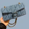 Simple 10a designer bag plain smooth denim quilted tabby 26 big capacity luxury shoulder bags for women sacoche elegant soft plated gold sling bag top quality xb153 C4