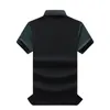 Designer's Selected Men's Polo Shirt with Pure Cotton Turn-down Collar Embroidery, Essential for Summer