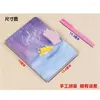 Cartoon Password Book For Boys And Girls With Lock Diary Ancient Style Simple Cute Student Notebook Sketchbook