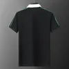 Designer polo camisa masculina camisetas roupas polos camisas homens manga curta camiseta londres nova york chicago camisa polo dropshiping hhigh qualidade atacado a5