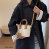 Designer Luxury fashion Shoulder bags Instagram Korean Fashion Handheld Vegetable Basket Womens Bag Versatile Western Style Underarm Small Square Bag Single Shou