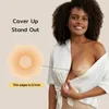 Niidor 8 stks Siliconen Tepel Cover Herbruikbare Vrouwen Beha Sticker Borst Bloemblaadje Strapless Lift Up Onzichtbare Boob Pad Borst Pasties 240319