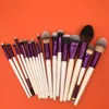 ylovely الفاخرة الاصطناعية الطبيعية عالية الجودة عالية الجودة الأساس الأبيض contour contour maquiagem make up brush kit 240320