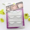 100set 3Pair/Set 3d Natural Cross False Eyeles Mink Hair Eye Les Black Tools New Fi W3UK#