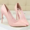 Pompe con tacchi alti da donna 10,5 cm scarpe da donna scarpe sexy da donna sexy di lusso femmina blu rosa giallo a stiletto design di pompe 43