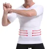 Mens Slimming Shaper Posture Vest Male Tummy Abdomen Corrector Compression Body Modeling Fat Chest Tummy Shirt Corset 240306