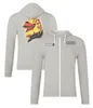 F1 Driver Fans Hoodie 2024 Formula 1 Официальная командная гоночная толстовка на молнии для мужчин и женщин Толстовка с капюшоном Тот же повседневный пуловер с капюшоном на заказ