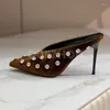 Летние стильные женские тапочки из бархатного материала с инкрустацией бриллиантами, женская обувь, благородные, элегантные женские туфли