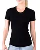 Camiseta de lã de merino 100% feminino Merino Merino Base leve camiseta camiseta camiseta de manga curta Camisas de manga curta respirável USA Size S-xxl 240312